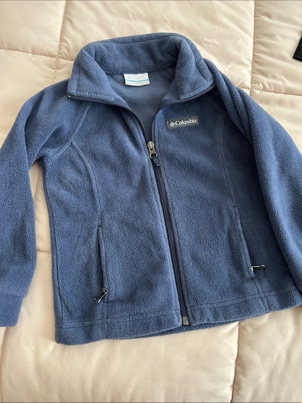Columbia kids Blue Full-Zip Fleece Jacket